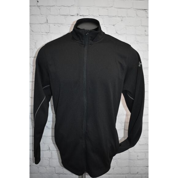 Under Armour Athletic Jacket Mens Size Large Polyester Full Zip With Pockets - Picture 7 of 8